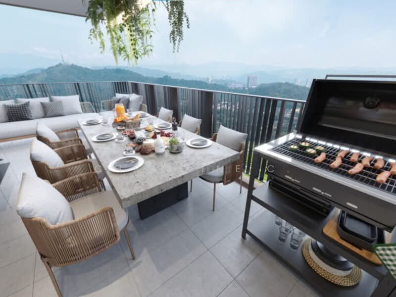 Bukit Jalil Freehold Fully Residential Fully Furnished Pet Friendly Complete Next Year Low Density untuk Untuk Dijual - RM 516,000, Apr 2026 - Balcony - PropertyGuru.com.my