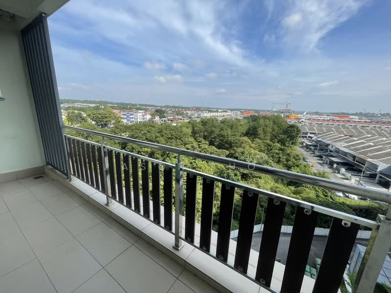 Service Residence for Rent at D'Secret Garden (Pangsapuri Kempas Indah) - Jason Khoo - Balcony - PropertyGuru.com.my