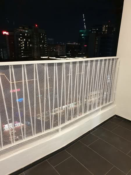 Servis Apartment untuk Disewa di UNA Serviced Apartment - Rex Tan - Balcony - PropertyGuru.com.my