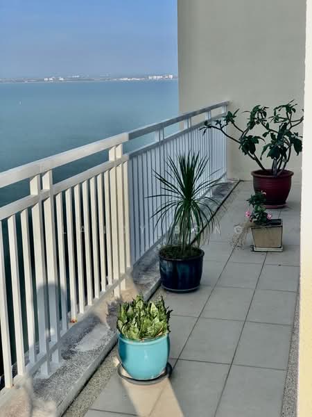 Condominium for Rent at Quayside Condominium - Landy Bong - Balcony - PropertyGuru.com.my
