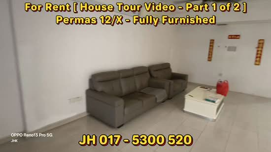 Rumah Teres 2 Tingkat untuk Disewa di Bandar Baru Permas Jaya (Permas Jaya) - Richard Shai - PropertyGuru.com.my