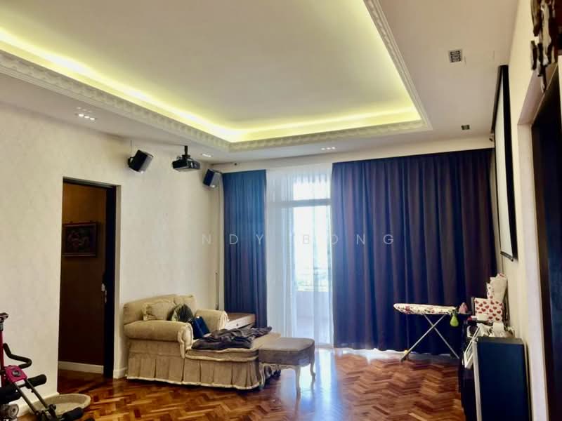 Condominium for Sale at Quayside Condominium - Landy Bong - Living Room - PropertyGuru.com.my