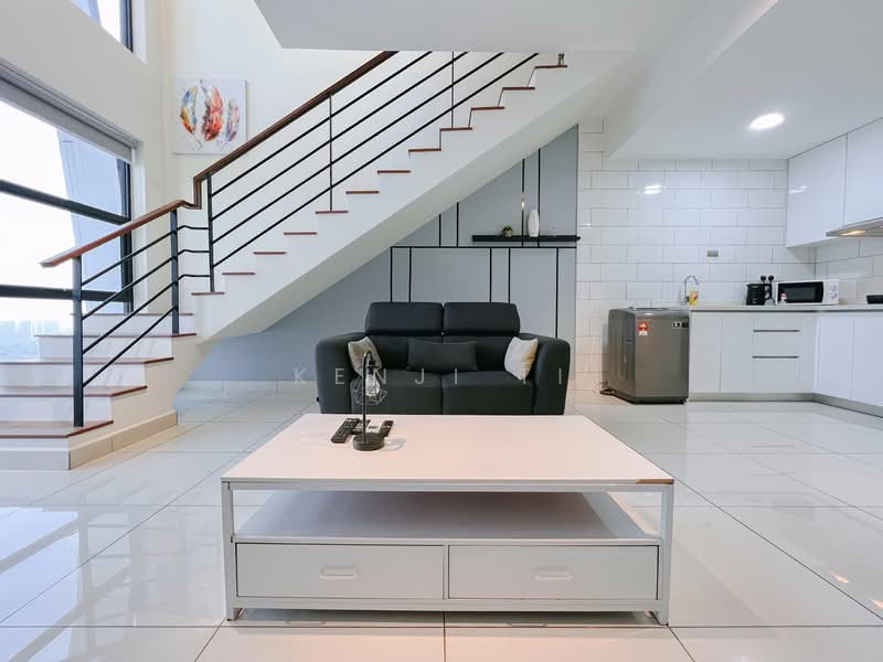 Service Residence for Rent at Arte Mont Kiara - Kenji Ti - Living Room - PropertyGuru.com.my
