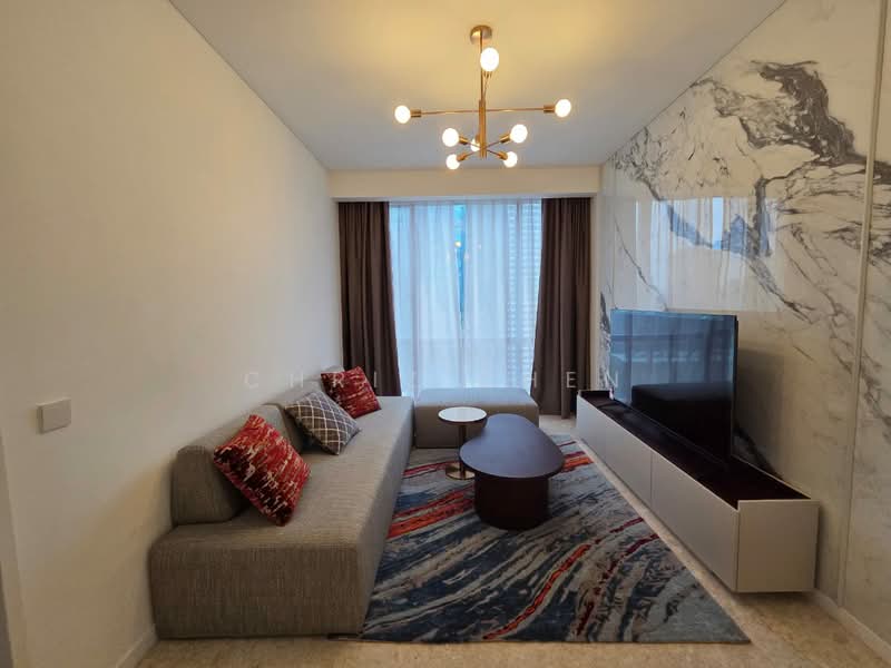 Service Residence for Rent at SO Sofitel Kuala Lumpur Residences - Chriz Chen - Living Room - PropertyGuru.com.my