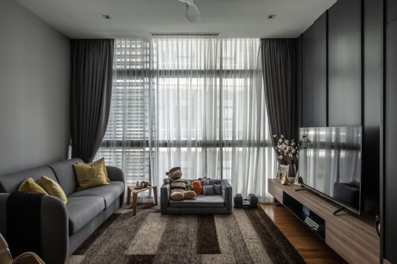 Service Residence for Sale at Ruby Seapark - ANS TOH - Living Room - PropertyGuru.com.my