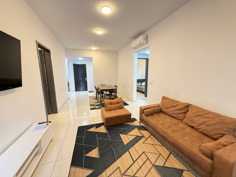 Kondominium untuk Disewa di The Valley Residences @ SkySierra - Ming Feng - Living Room - PropertyGuru.com.my