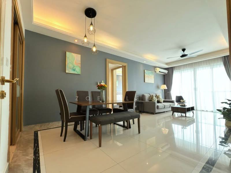 Service Residence for Sale at R&F Princess Cove Phase 1 - Zoey Lee - Living Room - PropertyGuru.com.my
