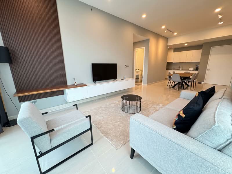 Service Residence for Sale at Senada Residence @ KLGCC Resort - Kenny Choo - Living Room - PropertyGuru.com.my
