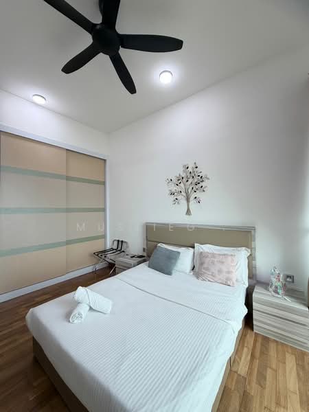 Service Residence for Rent at Paragon Suites @ CIQ - Muslieg . - Bedroom - PropertyGuru.com.my