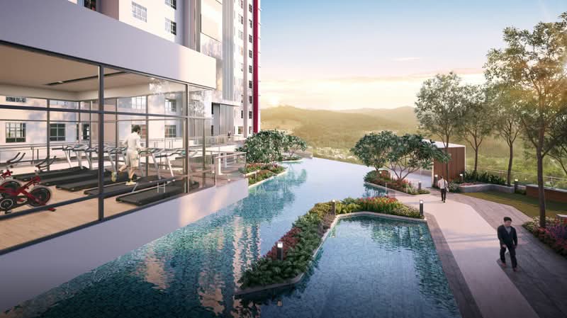 Service Residence for Rent at Mesahill - Zhi Wang Lim - Gym - PropertyGuru.com.my