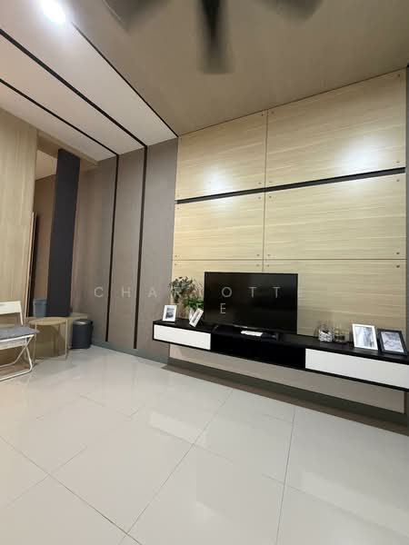 Service Residence for Rent at South View - Charlotte Tee - Living Room - PropertyGuru.com.my