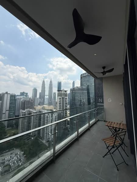 Service Residence for Rent at The Manor - Edmund Heng - Balcony - PropertyGuru.com.my