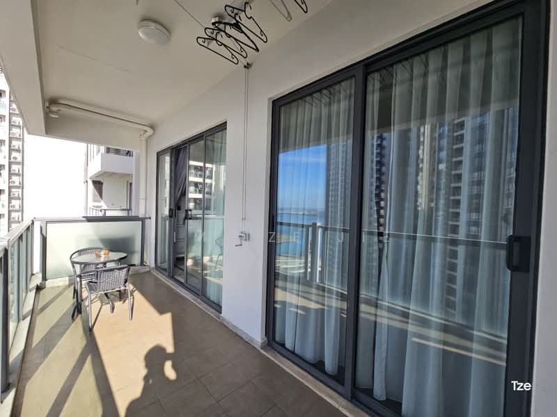 R&F Princess Cove Phase 2-Seine Region untuk Untuk Disewa - RM 3,900 /bulan, Apr 2026 - Balcony - PropertyGuru.com.my