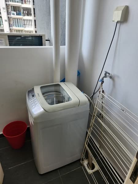 Service Residence for Rent at D'Pristine - Daniel Tey - Balcony - PropertyGuru.com.my