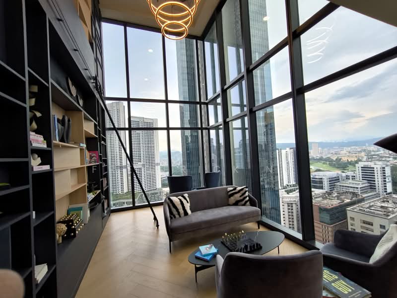 Service Residence for Sale at TRX Residences - Frederick Ng - Living Room - PropertyGuru.com.my