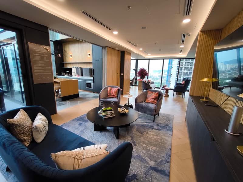 Service Residence for Sale at TRX Residences - Frederick Ng - Living Room - PropertyGuru.com.my