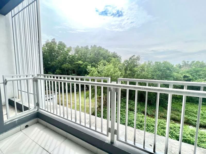 Service Residence for Sale at Almyra Residences - Ashraf Azwan - Balcony - PropertyGuru.com.my