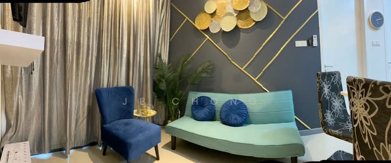 Service Residence for Rent at Southlink - JB Chong - Living Room - PropertyGuru.com.my