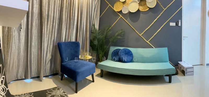 Service Residence for Rent at Southlink - JB Chong - Living Room - PropertyGuru.com.my