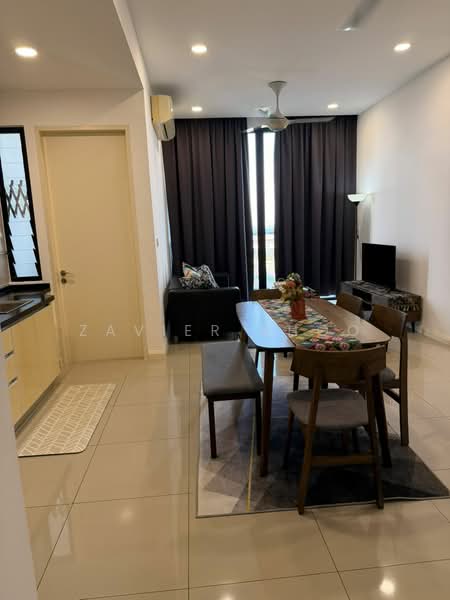 Service Residence for Rent at D'Pristine - ZAVIER KHOO - Living Room - PropertyGuru.com.my
