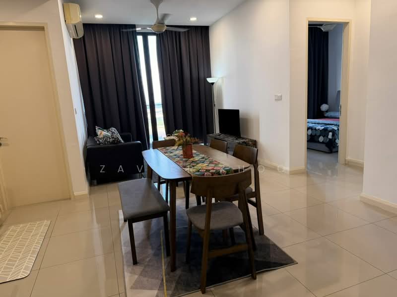 Service Residence for Rent at D'Pristine - ZAVIER KHOO - Living Room - PropertyGuru.com.my