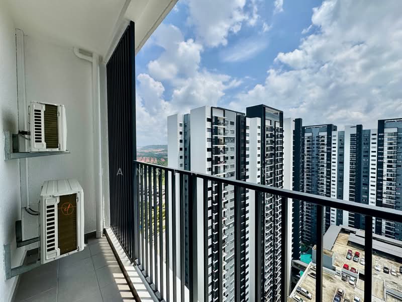 Service Residence for Rent at Hana @ Eco Ardence - Jansen Khoo - Balcony - PropertyGuru.com.my