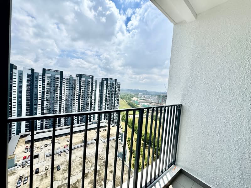 Service Residence for Rent at Hana @ Eco Ardence - Jansen Khoo - Balcony - PropertyGuru.com.my
