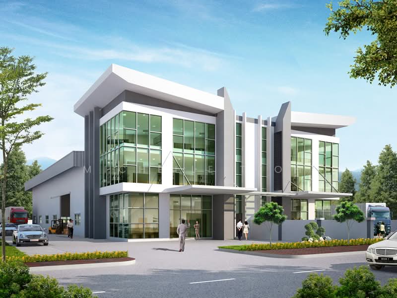 Spacious Semi-D 3-Storey Factory @ Puchong, Selangor 半独立三层厂,空间宽敞 - 1