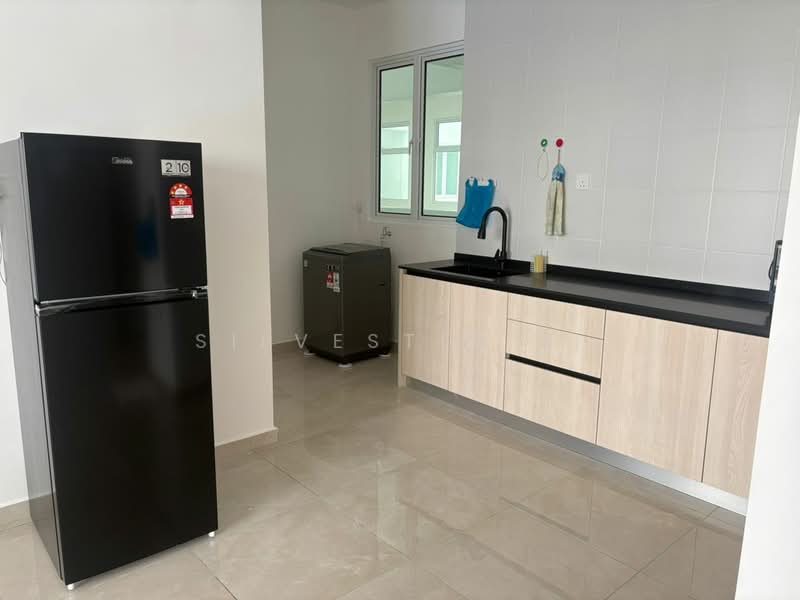 Condominium for Rent at Lucerne Residences - Silvester Ti - Kitchen - PropertyGuru.com.my