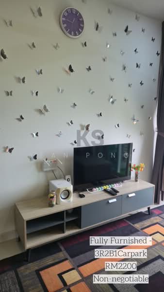Service Residence for Rent at Sentul Point - Jean Pong - Living Room - PropertyGuru.com.my