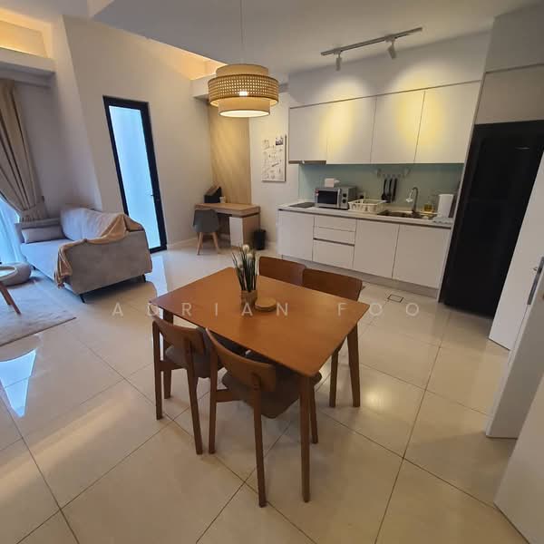 Servis Apartment untuk Dijual di The Sentral Suites - Adrian Foo - Living Room - PropertyGuru.com.my