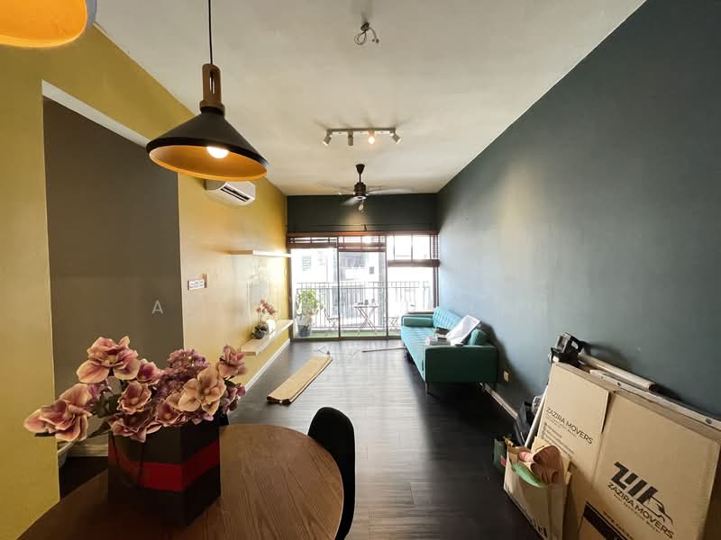 Service Residence for Rent at Seasons Garden Residences - Aziz Abdullah - Living Room - PropertyGuru.com.my