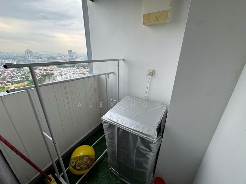 Service Residence for Rent at Wave @ Marina Cove - Alex How - Balcony - PropertyGuru.com.my