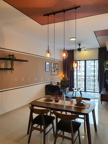 Condominium for Sale at The Hamilton - Esther Cheah - Living Room - PropertyGuru.com.my