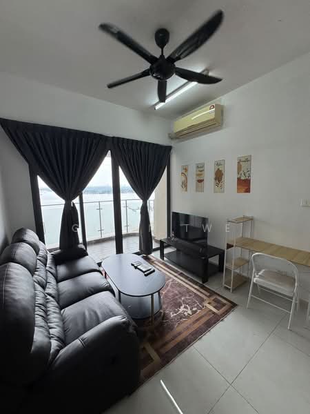 Condominium for Rent at Bay Laurel @ Country Garden Danga Bay - Glenn Twe - Living Room - PropertyGuru.com.my
