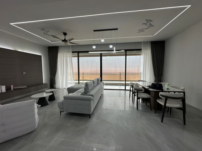 Kondominium untuk Disewa di Aetas Damansara - Hacken Gan - Living Room - PropertyGuru.com.my