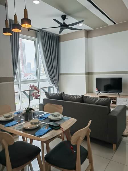 Service Residence for Sale at Rica Residence - Nicole Goh - Living Room - PropertyGuru.com.my