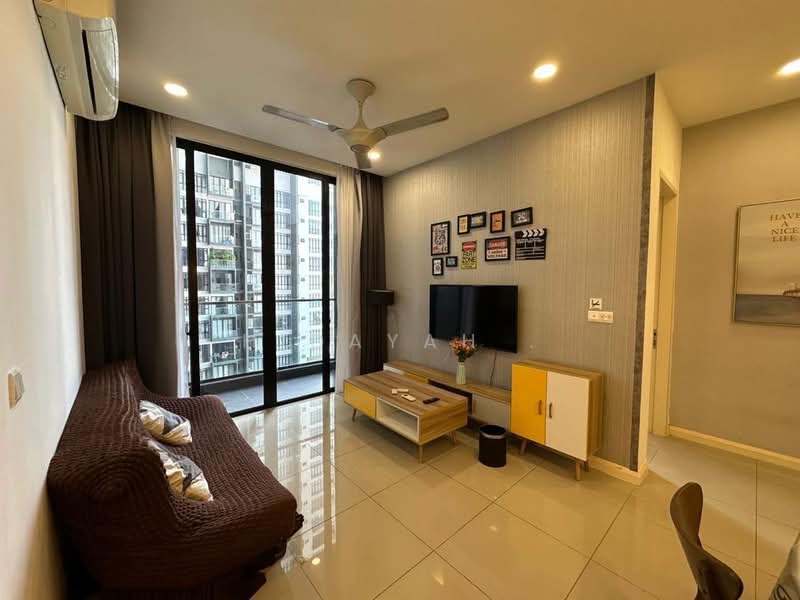 Service Residence for Rent at D'Pristine - Hidayah . - Living Room - PropertyGuru.com.my