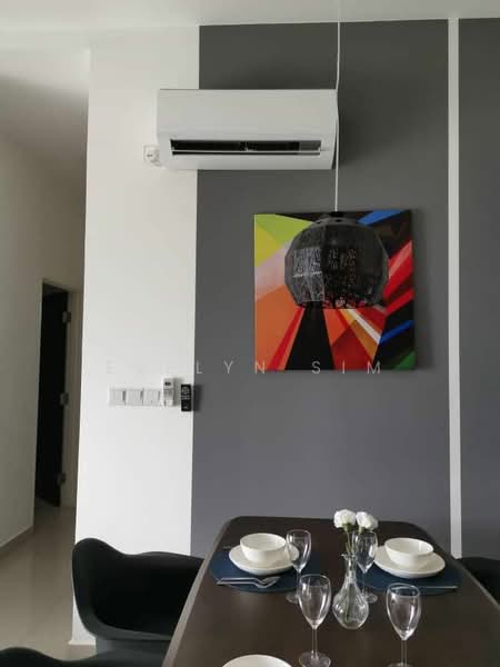 Service Residence for Rent at Twin Galaxy (Dwi Galaksi) - Evelyn Sim - Dining Room - PropertyGuru.com.my