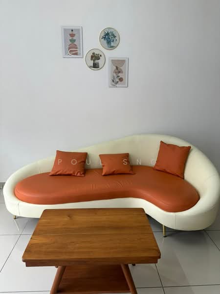 Service Residence for Rent at Meridin Suites @ The Meridin - Poul Sng - Living Room - PropertyGuru.com.my