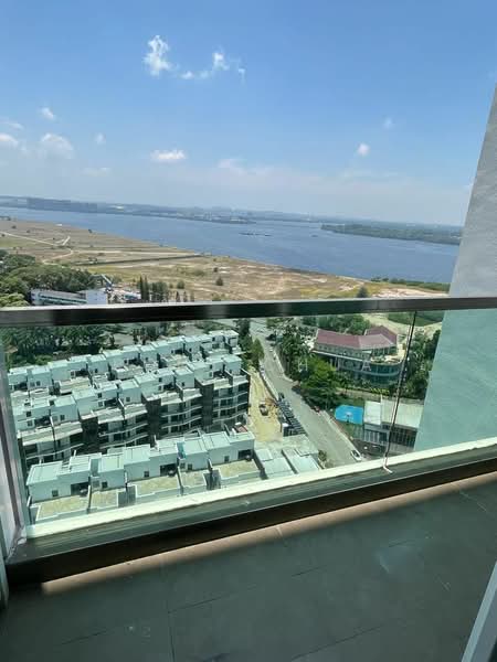 Service Residence for Rent at Paragon Residences @ Straits View - Pony Chua - Balcony - PropertyGuru.com.my