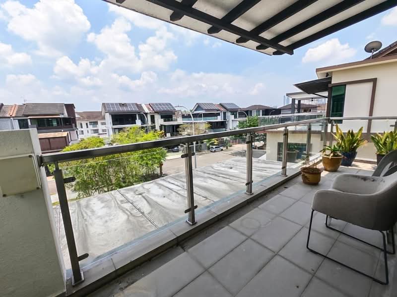 Semi-Detached House for Sale in Taman Sri Intan (Johor Bahru) - Rex Tay - Balcony - PropertyGuru.com.my