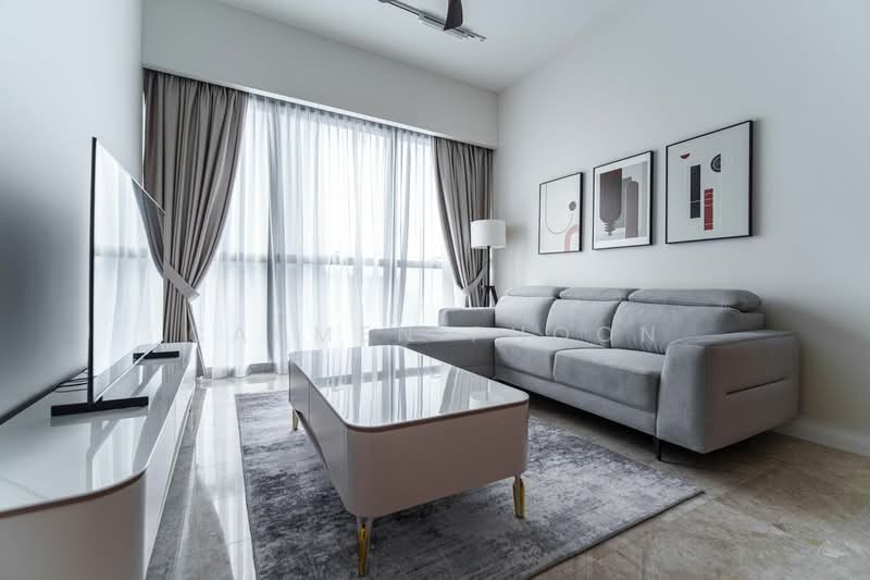 Service Residence for Rent at TRX Residences - Carmen Phoon - Living Room - PropertyGuru.com.my