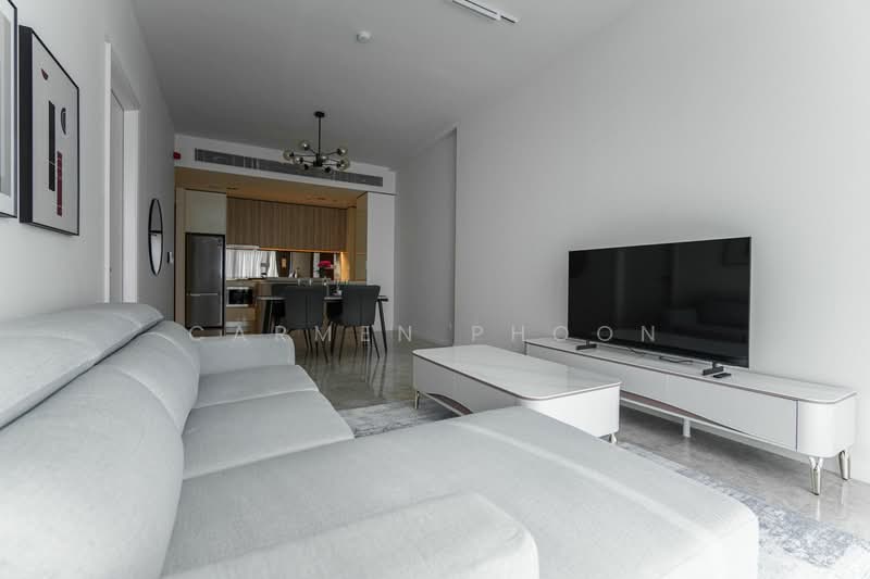 Service Residence for Rent at TRX Residences - Carmen Phoon - Living Room - PropertyGuru.com.my