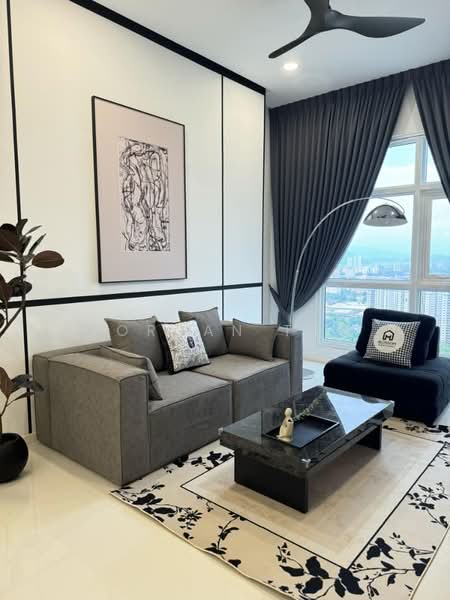 Servis Apartment untuk Disewa di Met 1 Residences - Jordan Tan - Living Room - PropertyGuru.com.my