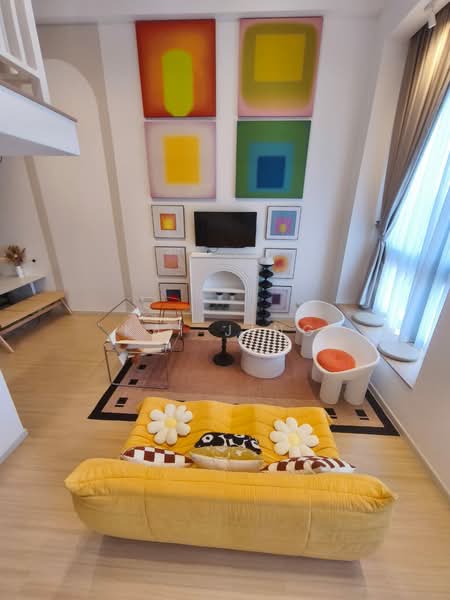 Service Residence for Rent at Sunway Grid Residence - Kai Jing - Living Room - PropertyGuru.com.my