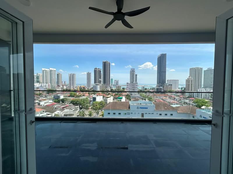 Condominium for Rent at Codrington Residence - Shing Lam - Balcony - PropertyGuru.com.my