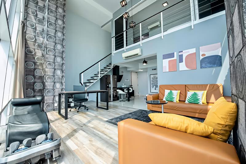 Service Residence for Rent at Maritime Suite - Li Fang - Living Room - PropertyGuru.com.my