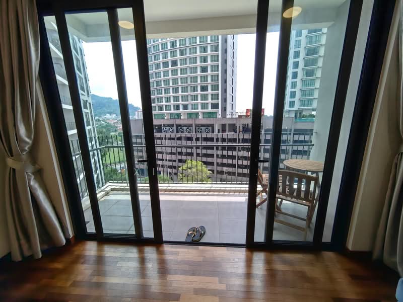 Service Residence for Rent at The Tamarind - Xinnee . - Balcony - PropertyGuru.com.my