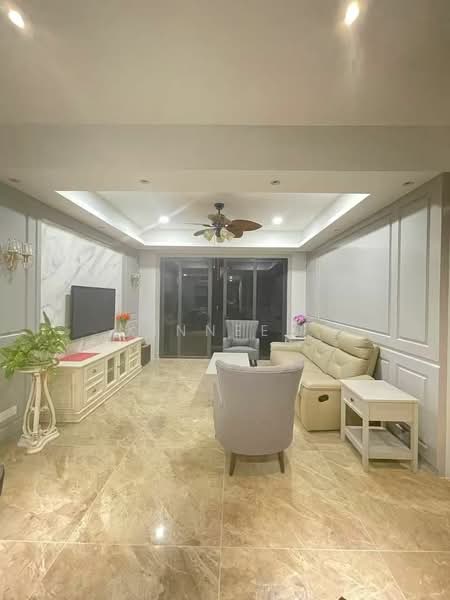 Service Residence for Sale at The Tamarind - Xinnee . - Living Room - PropertyGuru.com.my